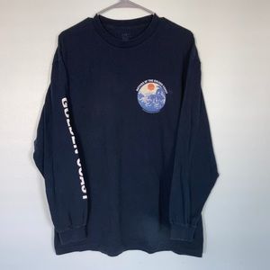 Navy Blue Coastal Long Sleeve